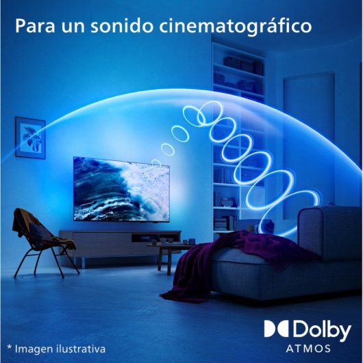 Philips Ambilight TV 75PUS8079 75” LED UltraHD Dolby Atmos Titan OS