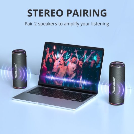 Haut-parleur sans fil extérieur portable Tronsmart T7 Lite noir