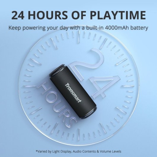 Haut-parleur sans fil extérieur portable Tronsmart T7 Lite noir
