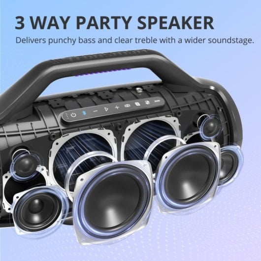 Tronsmart Bang Max Haut-parleur de fête portable sans fil Noir