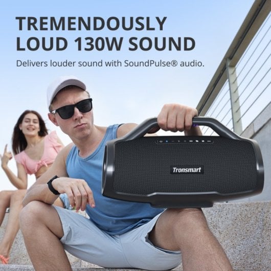 Tronsmart Bang Max Haut-parleur de fête portable sans fil Noir