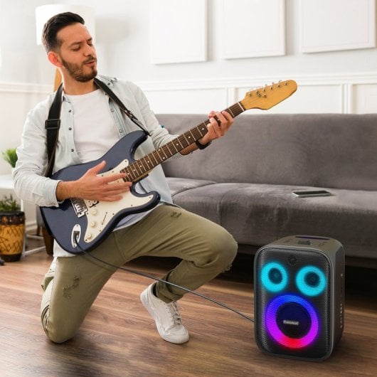 Tronsmart Halo 200 Altifalante Sem Fios Portátil para Festa e Karaoke Preto