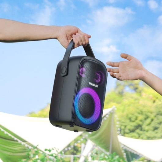 Tronsmart Halo 100 Haut-parleur portable sans fil pour karaoké Noir