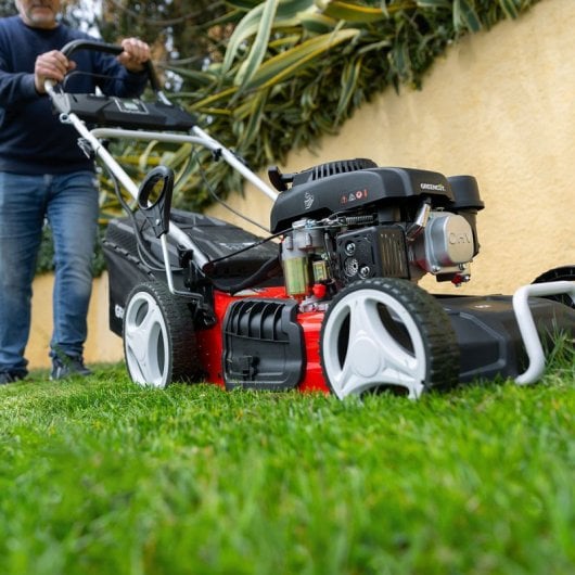 Greencut GLM770XE Cortacésped a Gasolina 150CC 4CV Motor 4 Tiempos Autopropulsado