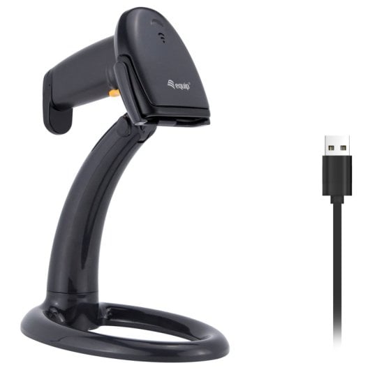 Equip 351020 USB 1D Lector de Códigos de Barras con Soporte
