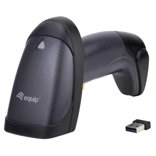 Lecteur de codes-barres 1D sans fil Equip 351023 avec support