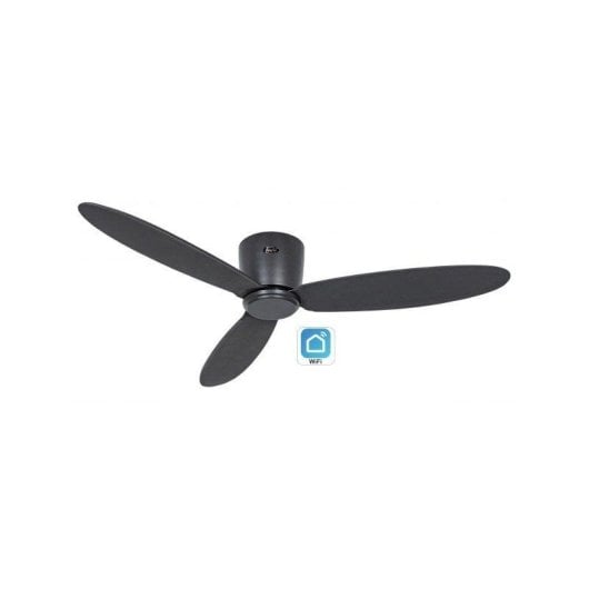 Ventilator CasaFan 313284w Eco Plano II 132 cm Schwarz Wi-Fi DC Motor