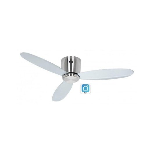 Ventilateur de plafond CasaFan 311280w Eco Plano II 112cm Wi-Fi argent