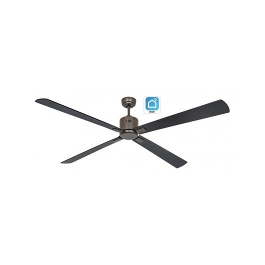 Casafan Eco Neo Iii 949410w Ventoinha de Teto 180cm WiFi Preta/Teca