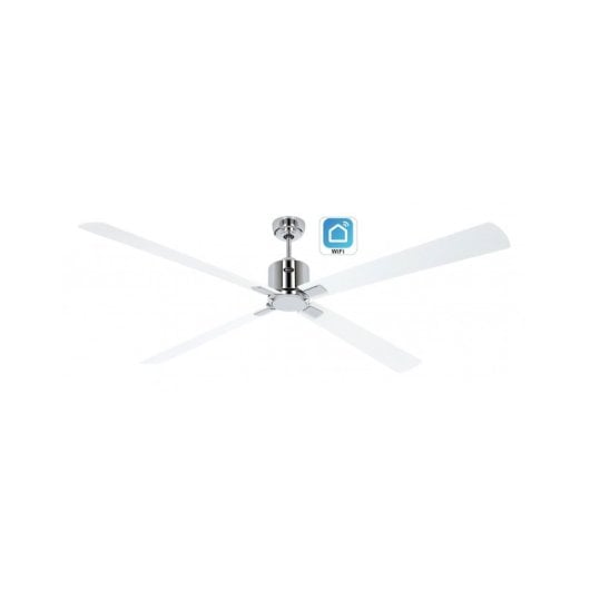 Casafan Eco Neo III 180cm 948409W Weiß / Weiß und Hellgrau WiFi Deckenventilator