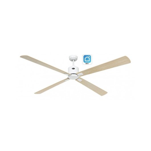 Deckenventilator mit WLAN Casafan Eco Neo Iii 180 cm 943426 W Ahorn / Ahorn und Buche