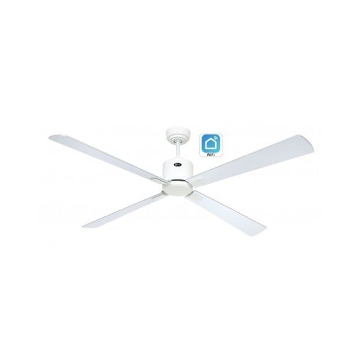 Deckenventilator mit WLAN Casafan Eco Neo Iii 152 cm 943337 W Silber / Silber und Wenge