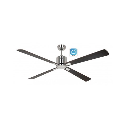 Casafan Eco Neo III 152cm 942313W WLAN Deckenventilator Walnuss/Walnuss und Kirsche
