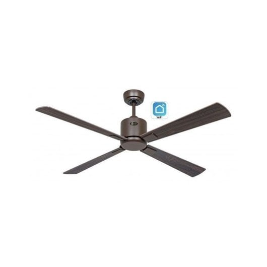 Ventilador de Teto CasaFan Eco Neo III 132cm WiFi Bronze Cerezo Nogueira