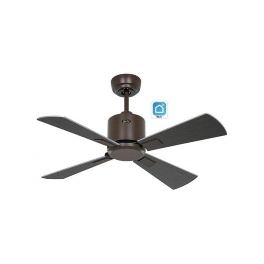 Deckenventilator CasaFan 949041w Eco Neo III 92cm Wengué Silber WiFi