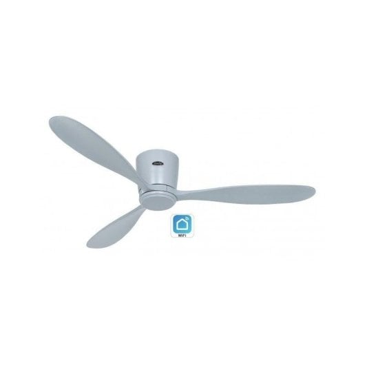 Ventilador de teto CasaFan 313286w WiFi Eco Plano Wood 132 cm 3 pás