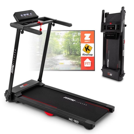 FITFIU Fitness MC-160C Cinta de Correr Plegable Ultracompacta 1-14km/h