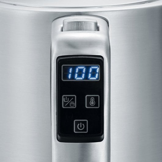 Severin WK 3418 Fervedor de Água Digital 1.7L 3000W Aço Inoxidável