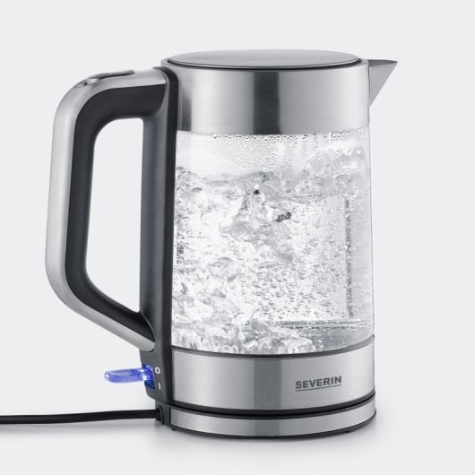 Severin WK 3420 Hervidor de Agua 1.7 L 2200W Cristal/Acero Inox