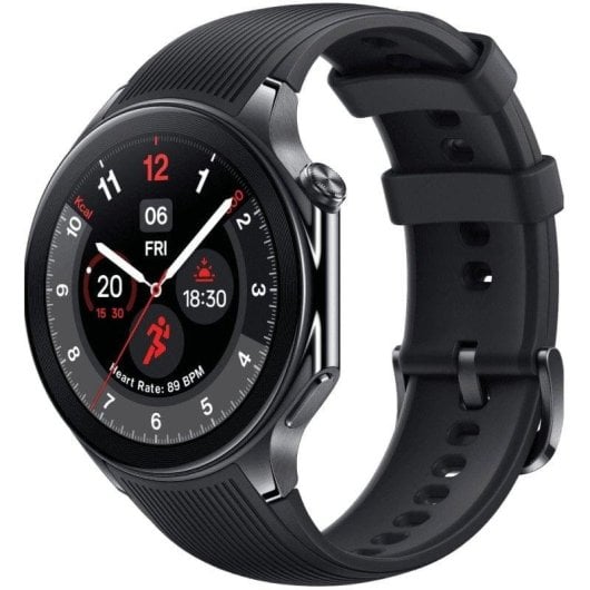 OnePlus Watch 2 Bluetooth GPS NFC 47mm AMOLED Preto Tamanho Único 5ATM+IP68 SpO2