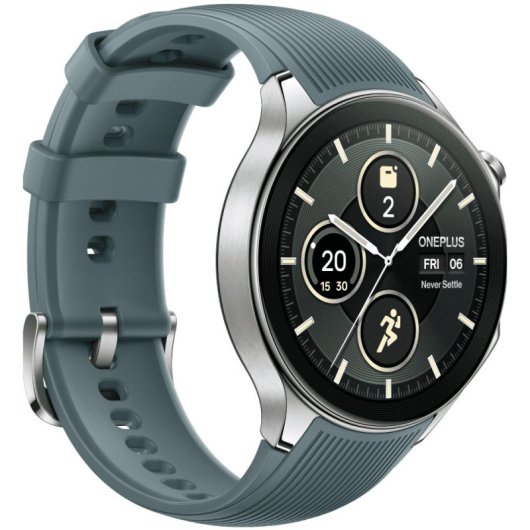 OnePlus Watch 2 Radiant Steel Reloj Smartwatch Amoled 140-210mm Acero Radiante