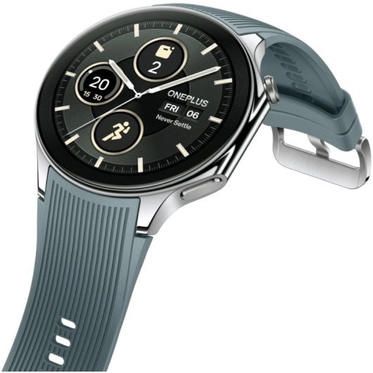 OnePlus Watch 2 Radiant Steel Reloj Smartwatch Amoled 140-210mm Acero Radiante