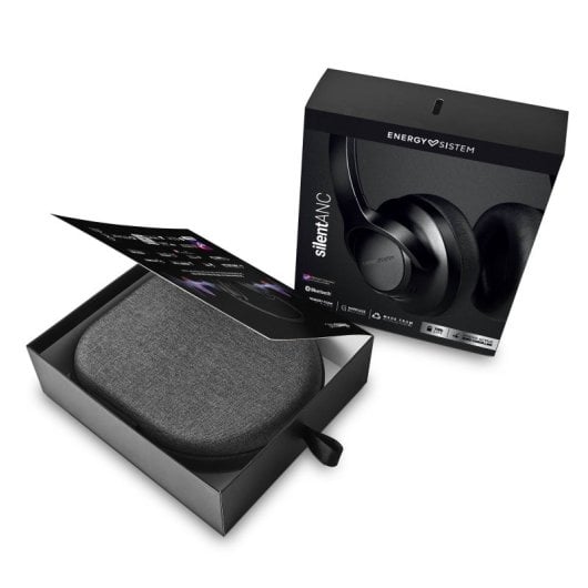 Cuffie Bluetooth Energy Sistem Silent ANC nere