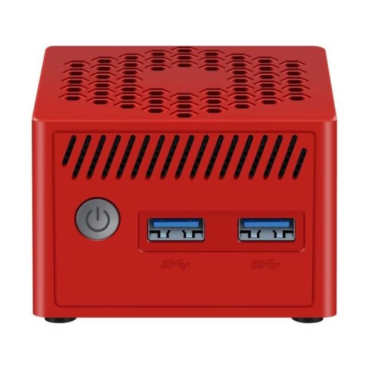 Mini PC Leotec N100 Intel Alder Lake N100/16GB/256GB SSD/UHD Graphics Windows 11 Rot
