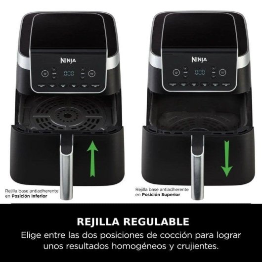 Freidora de aire Ninja Max Pro AF180EU 6,2 L 2000 W con temporizador