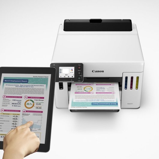 Imprimante multifonction couleur Wifi recto verso Canon MAXIFY GX5550
