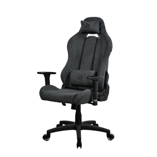 Arozzi Torretta Soft Fabric Silla Gaming Ergonómica Gris Oscuro