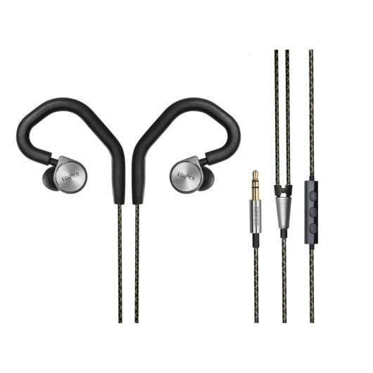 Edifier P297 Auriculares con Cable y Micrófono Negros