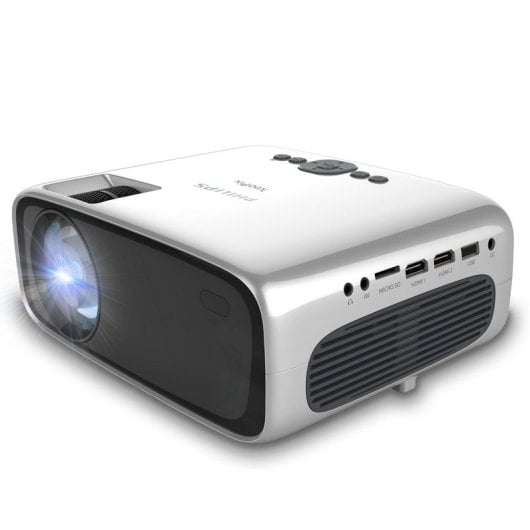 Philips NeoPix Ultra One+ NPX646/INT Proyector LED FullHD Android TV Plata