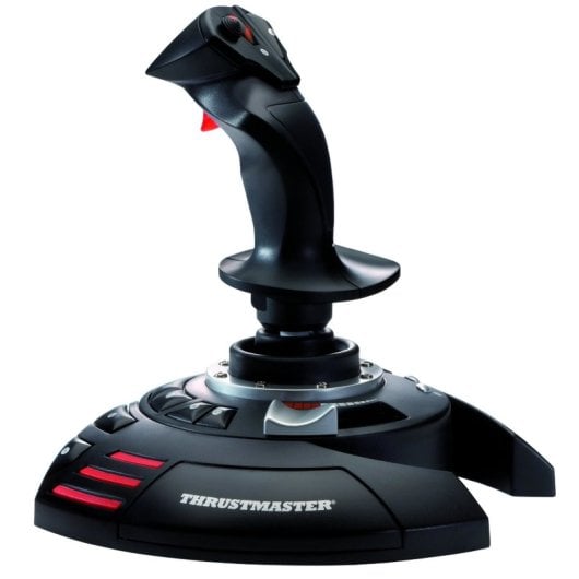 Thrustmaster T.Flight Stick X Schwarz, Rot, Silber USB-Joystick Analoger PC, Playstation 3