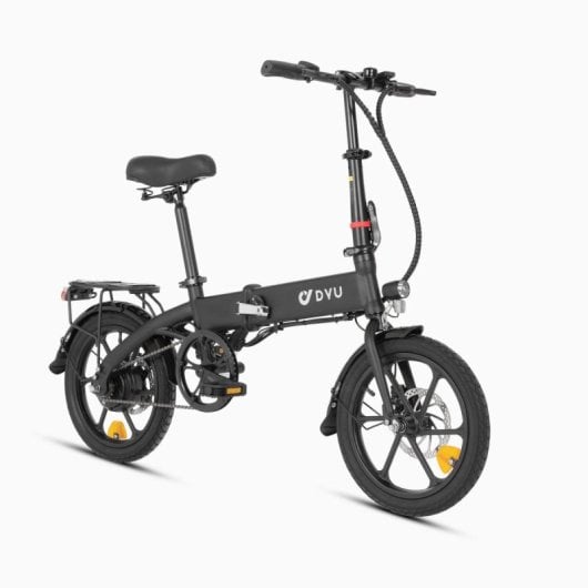 Vélo électrique DYU A1F Pro 16" Moteur 250W Batterie 36v7.5Ah Autonomie 30km Freins à disque Noir