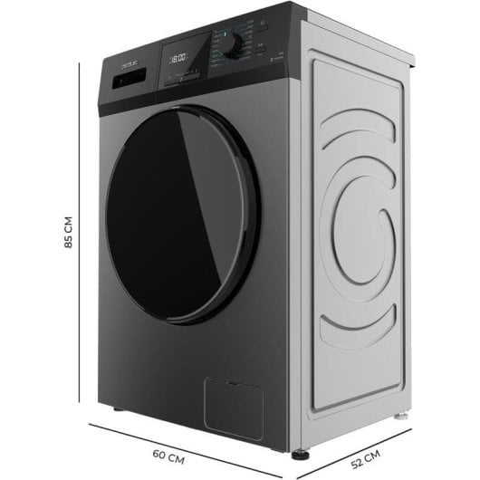 Cecotec Bolero Dresscode 8410 Inverter Steel Lavadora Carga Frontal 8Kg A Acero Inoxidable