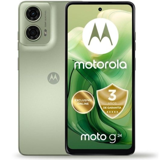 Motorola Moto G24 4G 4GB 128GB 6.56" Verde Hielo