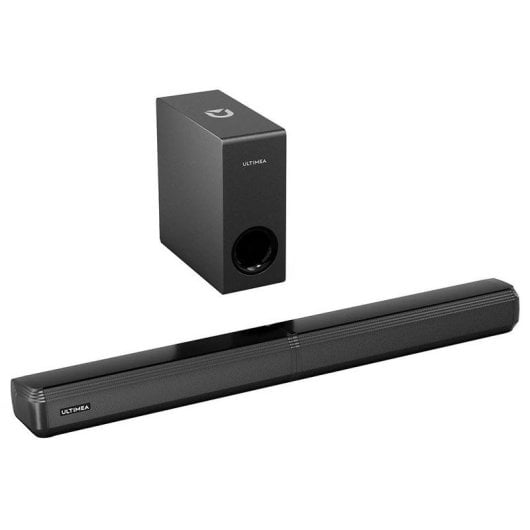 Ultimea Apollo S50 Abnehmbare 4.1-Kanal-Soundbar mit Subwoofer schwarz