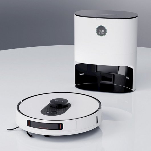 Roidmi Eve Max Robot Aspirador Estación de Autovaciado 5000pa 3L Blanco