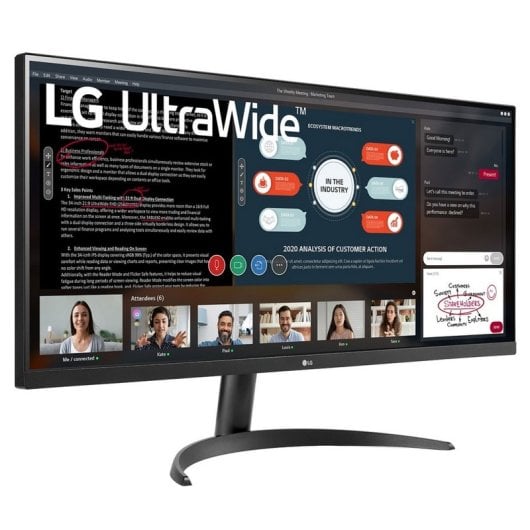 LG 34WP500-B 34" LED IPS UltraWide Full HD 75Hz FreeSync