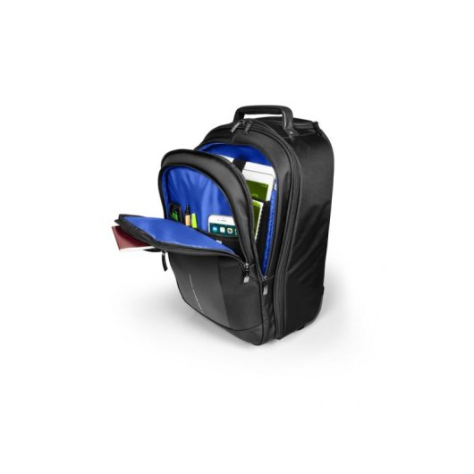 Port Designs CHICAGO EVO 39,6 cm (15.6") Trolley-Koffer Schwarz