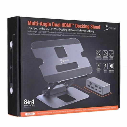 Suporte Multi-Angle Dual HDMI j5create JTS427-N