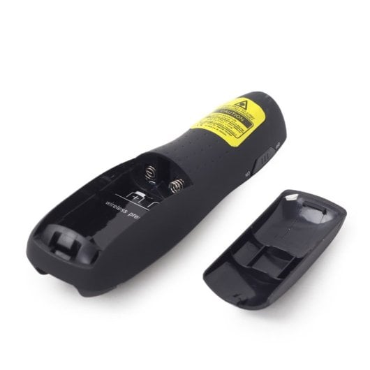 Gembird *Présentateur sans fil avec pointeur laser 660 Nm 10 M Noir