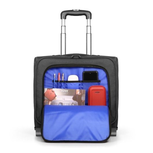 Port Designs HANOI II 39,6 cm (15.6") Custodia trolley Nero
