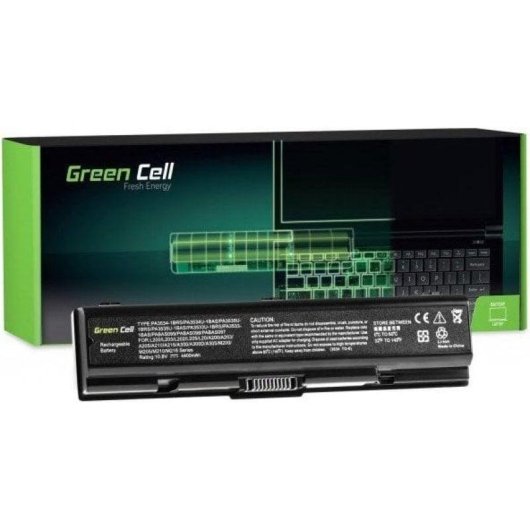 Batería Green Cell TS01 para Toshiba Satellite A200 A300 A500 L200 L300 L500