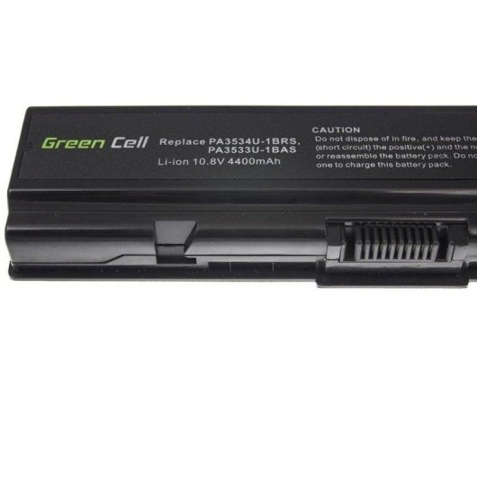 Batería Green Cell TS01 para Toshiba Satellite A200 A300 A500 L200 L300 L500