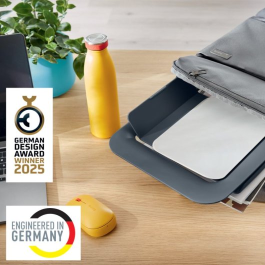 Leitz Ergo Cosy Soporte Para Portátil Gris 43,2 Cm (17")