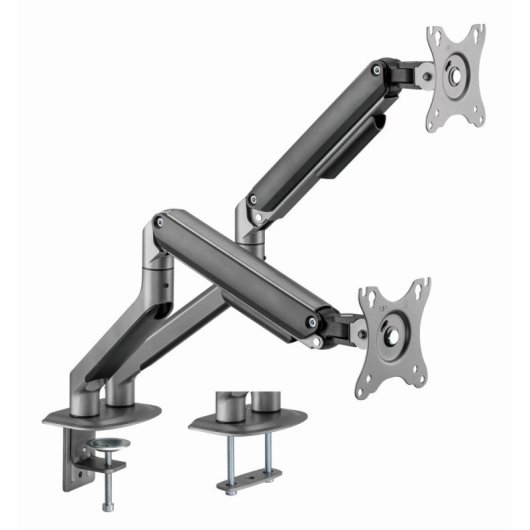 Gembird MA-DA2-05 Soporte de Escritorio para Monitor 32" VESA 100 Max 18Kg Gris