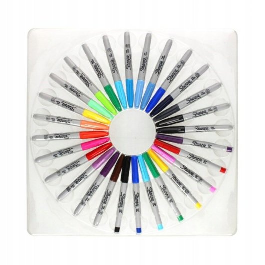 Set di pennarelli indelebili Sharpie - 28 colori pavone