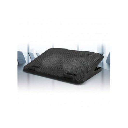 Port Designs 901099 Laptop-Kühlsockel 43,2 cm (17 Zoll), 800 U/min, Schwarz